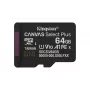 Kingston Technology 64GB microSDXC Canvas Select Plus Gen3 100R A1 Single Pack be adapterio