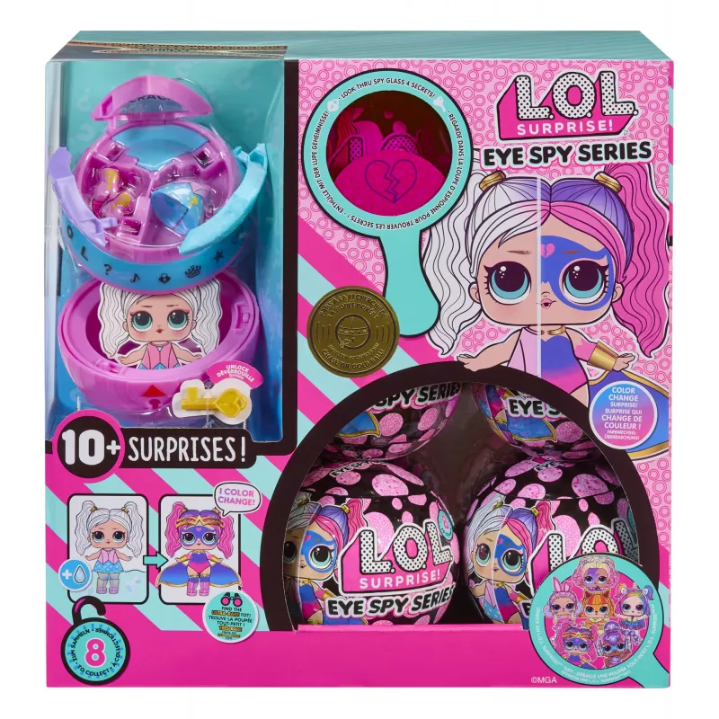 L.O.L. Surprise! Eye Spy Tots Asorti PDQ – Stebuklinga atidarymo patirtis
