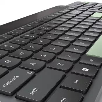 Lenovo 4Y41R69494 belaidė klaviatūra Bluetooth, pilno dydžio, JAV išdėstymas, juoda/žalia