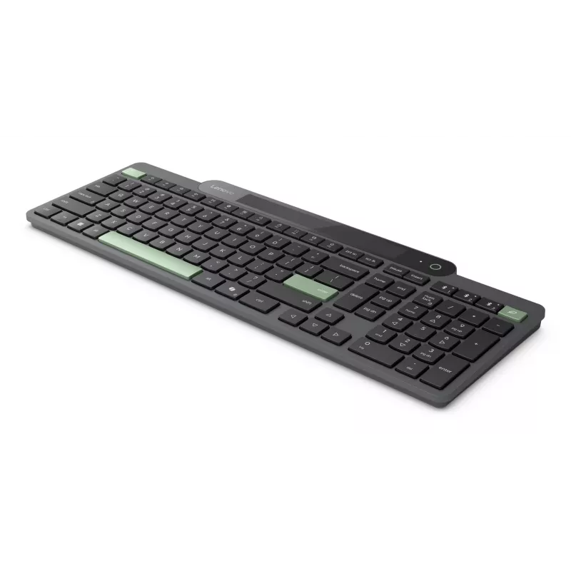 Lenovo 4Y41R69494 belaidė klaviatūra Bluetooth, pilno dydžio, JAV išdėstymas, juoda/žalia