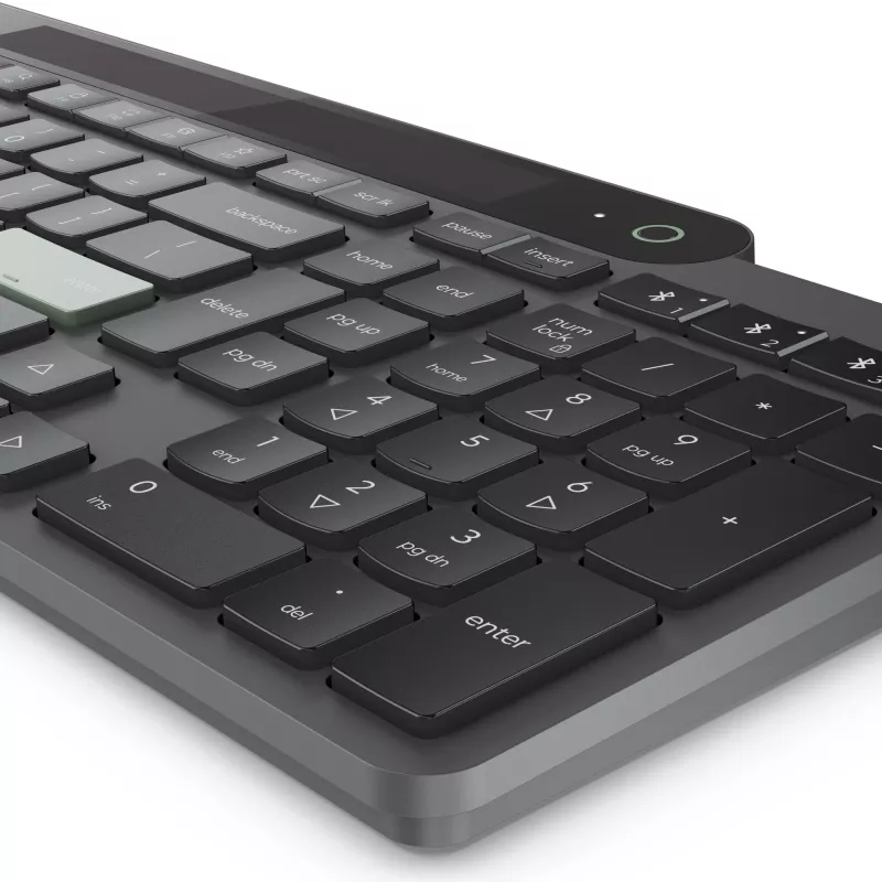Lenovo 4Y41R69494 belaidė klaviatūra Bluetooth, pilno dydžio, JAV išdėstymas, juoda/žalia