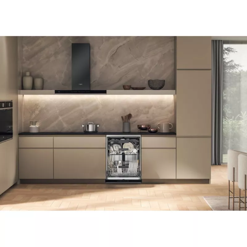 Indaplovė Whirlpool W7F HP33 X laisvai pastatoma 15 stalviečių 43 dB