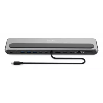 Digitus USB-C 8K dokavimo stotelė 12 prievadų USB 3.2 Gen 2 100W