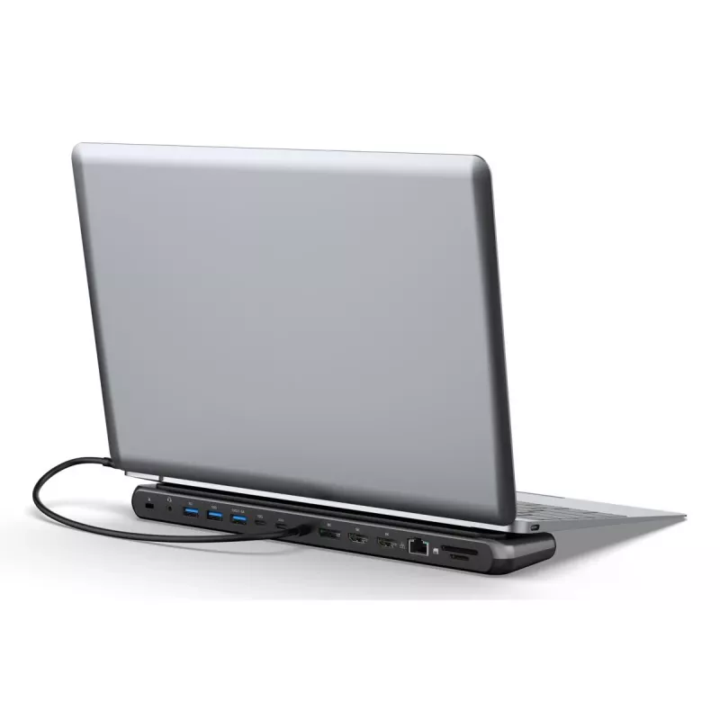Digitus USB-C 8K dokavimo stotelė 12 prievadų USB 3.2 Gen 2 100W