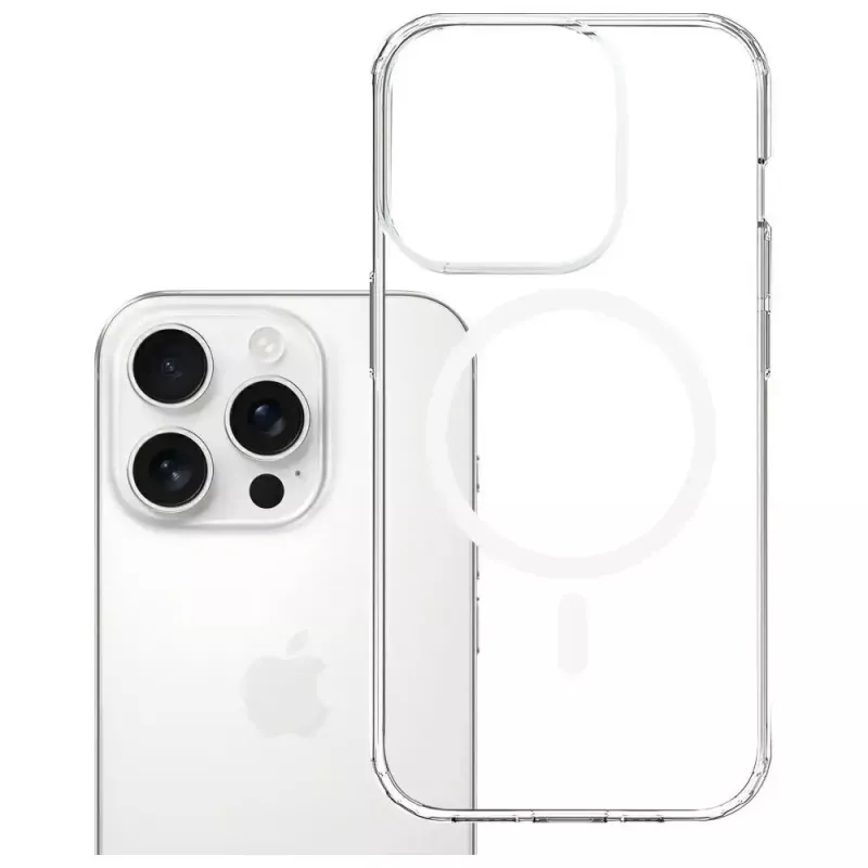 Apsauginis dėklas Armor MagCase Apple iPhone 14 Pro, 3MK, su magnetiniu tvirtinimu