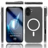 3MK Armor MagCase dėklas iPhone 16, 6,1 colio (15,5 cm), permatomas, PC+TPU
