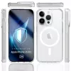 3MK Armor MagCase nugarėlė iPhone 16 Pro telefonui, MagSafe, skaidri, TPU
