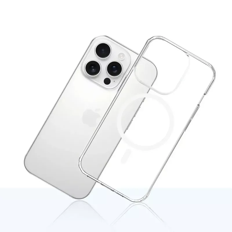 3MK Armor MagCase dėklas iPhone 16 Pro Max (17,5 cm / 6,9 inch), permatomas, PC+TPU