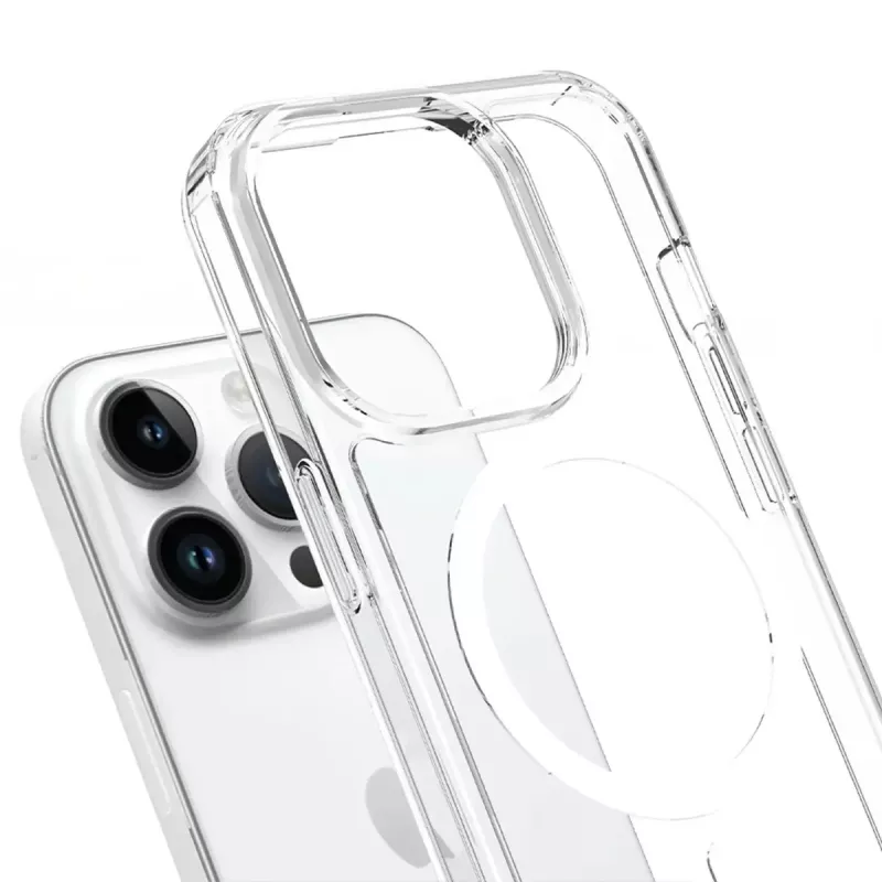 3MK Armor MagCase dėklas iPhone 16 Pro Max (17,5 cm / 6,9 inch), permatomas, PC+TPU