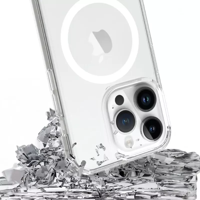 3MK Armor MagCase dėklas iPhone 16 Pro Max (17,5 cm / 6,9 inch), permatomas, PC+TPU