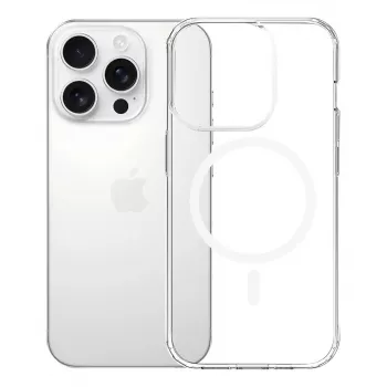 3MK Armor MagCase dėklas iPhone 16 Pro Max (17,5 cm / 6,9 inch), permatomas, PC+TPU