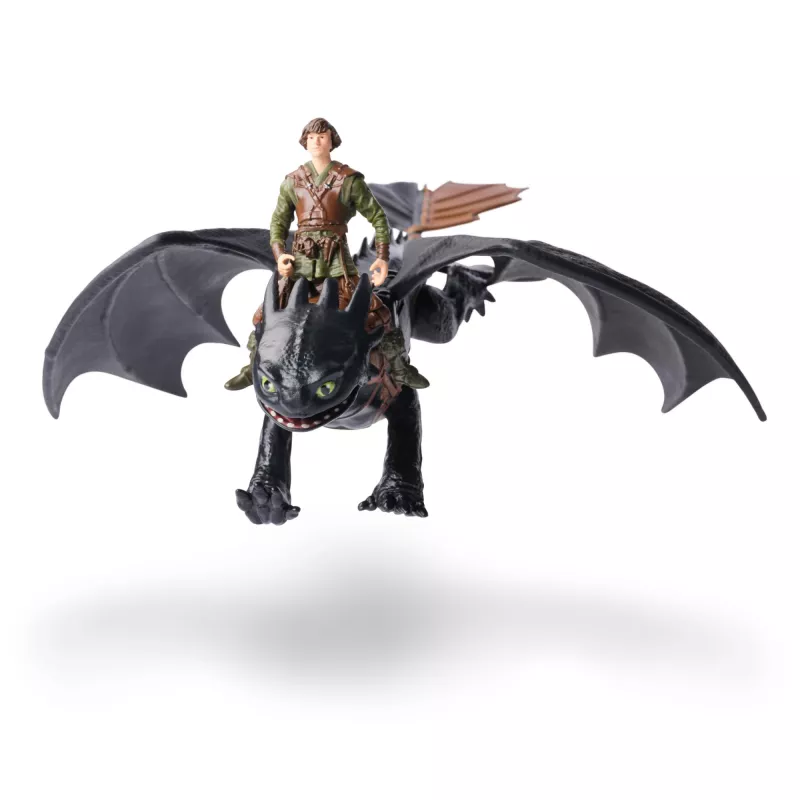 DreamWorks Dragons Kaip prisijaukinti slibiną – Toothless & Hiccup vikingų duetas, veiksmo figūrėlės, žaislai berniukams nuo 4 metų