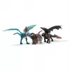 DreamWorks Dragons Kaip prisijaukinti slibiną – Toothless & Hiccup vikingų duetas, veiksmo figūrėlės, žaislai berniukams nuo 4 metų