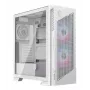 Korpusas MSI MPG VELOX 300R AIRFLOW PZ Midi Tower Baltas — ATX/EATX/MicroATX/Mini-ITX, 1×3.5 colio, 4×2.5 colio, 2×USB 3.2 Gen1, šoninis langas