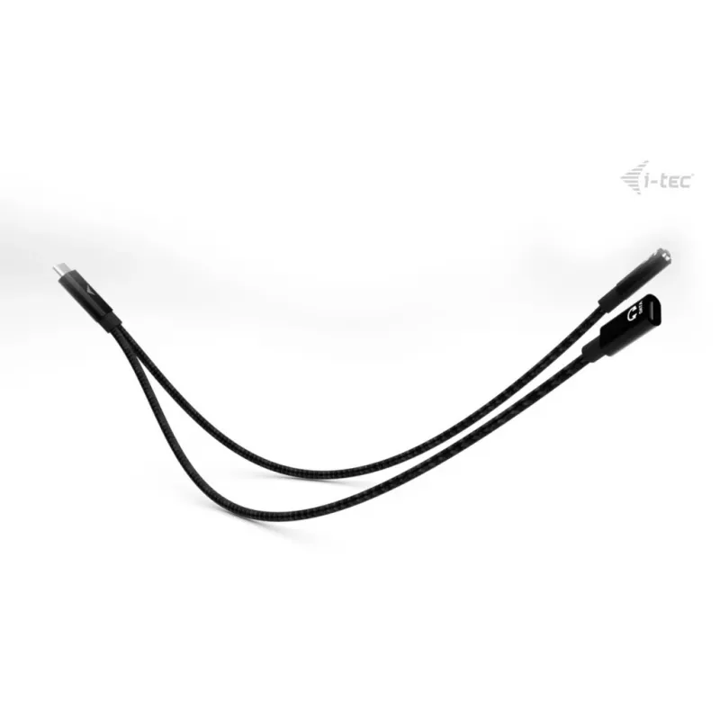 i-tec USB-C skirstytuvas garsui/duomenims + Power Delivery 100W