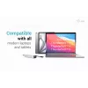 i-tec Metal USB-C įkrovimo stotelė 5 prievadai su USB-C vaizdo 8K + Power Delivery 85W