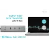 i-tec Metal USB-C įkrovimo stotelė 5 prievadai su USB-C vaizdo 8K + Power Delivery 85W