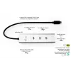 i-tec Metal USB-C įkrovimo stotelė 5 prievadai su USB-C vaizdo 8K + Power Delivery 85W