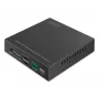 DIGITUS DS-55348 HDMI šviesolaidinio KVM IP ilgintuvo komplektas, 4K/60 Hz, 40 km/300 m, IP 1G, juodas