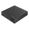 DIGITUS DS-55348 HDMI šviesolaidinio KVM IP ilgintuvo komplektas, 4K/60 Hz, 40 km/300 m, IP 1G, juodas