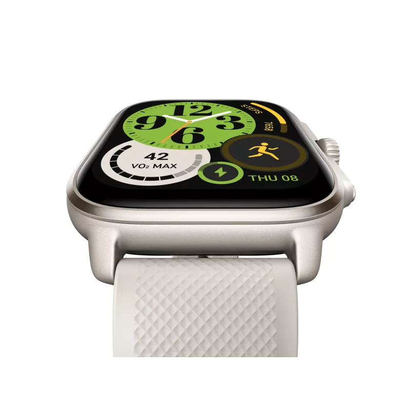 Amazfit Cheetah 4.45 cm (1,75 colio) AMOLED Skaitmeninis 390 x 450 pikselių Liečiamas ekranas Baltas GPS (palydovas)