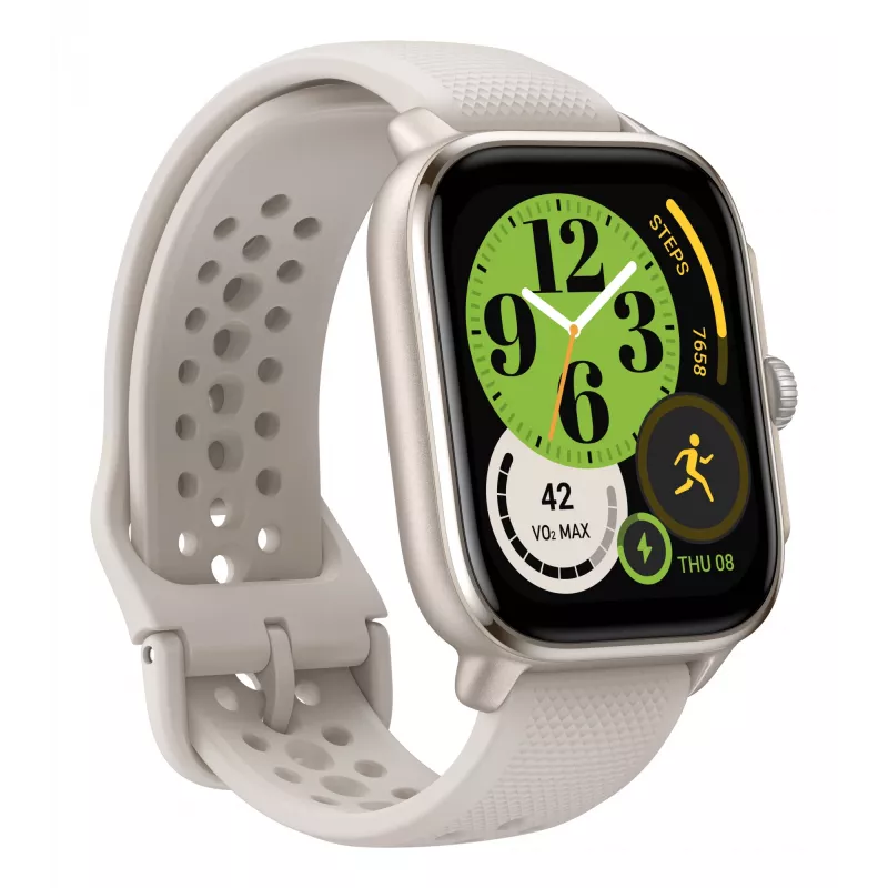 Amazfit Cheetah 4.45 cm (1,75 colio) AMOLED Skaitmeninis 390 x 450 pikselių Liečiamas ekranas Baltas GPS (palydovas)