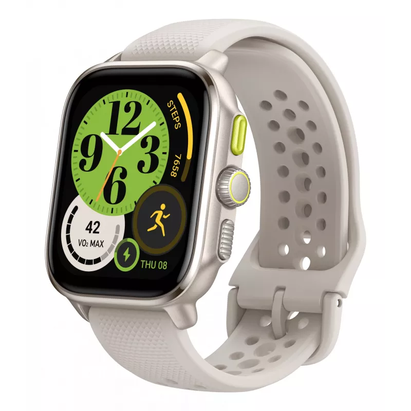Amazfit Cheetah 4.45 cm (1,75 colio) AMOLED Skaitmeninis 390 x 450 pikselių Liečiamas ekranas Baltas GPS (palydovas)