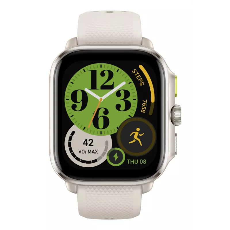 Amazfit Cheetah 4.45 cm (1,75 colio) AMOLED Skaitmeninis 390 x 450 pikselių Liečiamas ekranas Baltas GPS (palydovas)