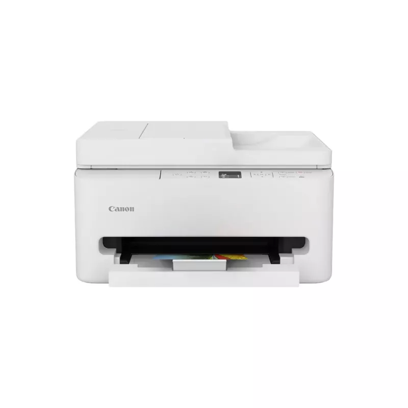 Daugiafunkcis rašalinis spausdintuvas Canon PIXMA TS7550i – A4, 1200×1200 DPI, Wi‑Fi, spalvotas skenavimas/kopijavimas, dvipusė spauda (baltas)