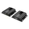DIGITUS HDMI IP plėtiklio rinkinys – 4K/60Hz 120/200 m, vienas prie daugelio, CAT, juodas