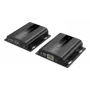 DIGITUS HDMI IP plėtiklio rinkinys – 4K/60Hz 120/200 m, vienas prie daugelio, CAT, juodas