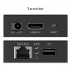 DIGITUS HDMI KVM prailginimo rinkinys - 4K/30Hz 40/70m PoC CAT juodas