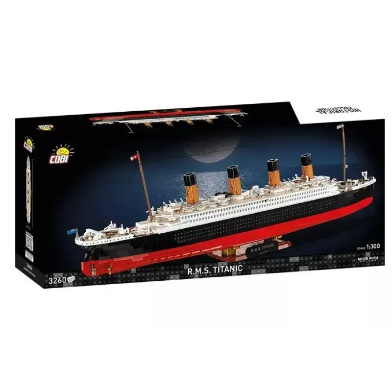 Konstruktorius Cobi R.M.S. Titanic modelis, 3260 plastikinių kaladėlių (COBI-1686)