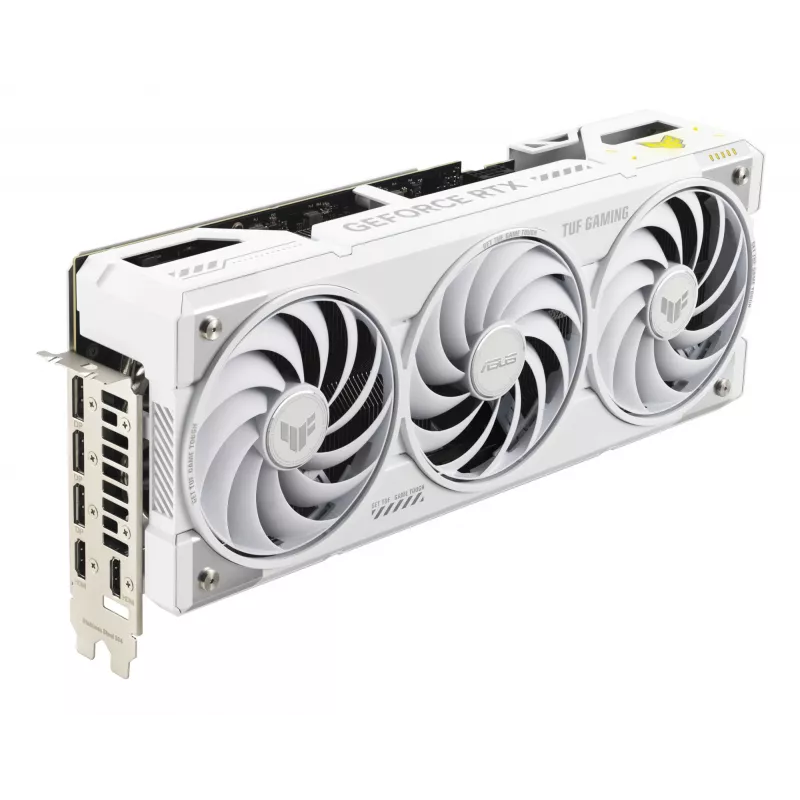 Vaizdo plokštė ASUS TUF NVIDIA GeForce RTX 5070 Ti 16 GB GDDR7 256 bit PCIe 5.0 3 ventiliatoriai balta