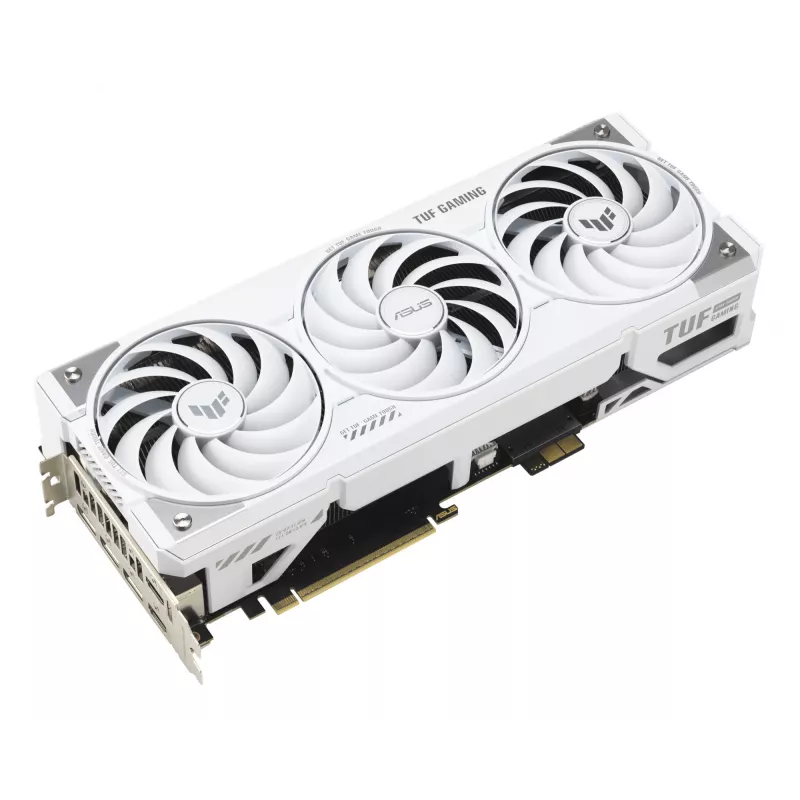 Vaizdo plokštė ASUS TUF NVIDIA GeForce RTX 5070 Ti 16 GB GDDR7 256 bit PCIe 5.0 3 ventiliatoriai balta