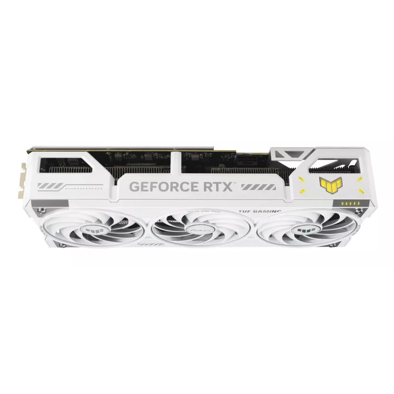 Vaizdo plokštė ASUS TUF NVIDIA GeForce RTX 5070 Ti 16 GB GDDR7 256 bit PCIe 5.0 3 ventiliatoriai balta