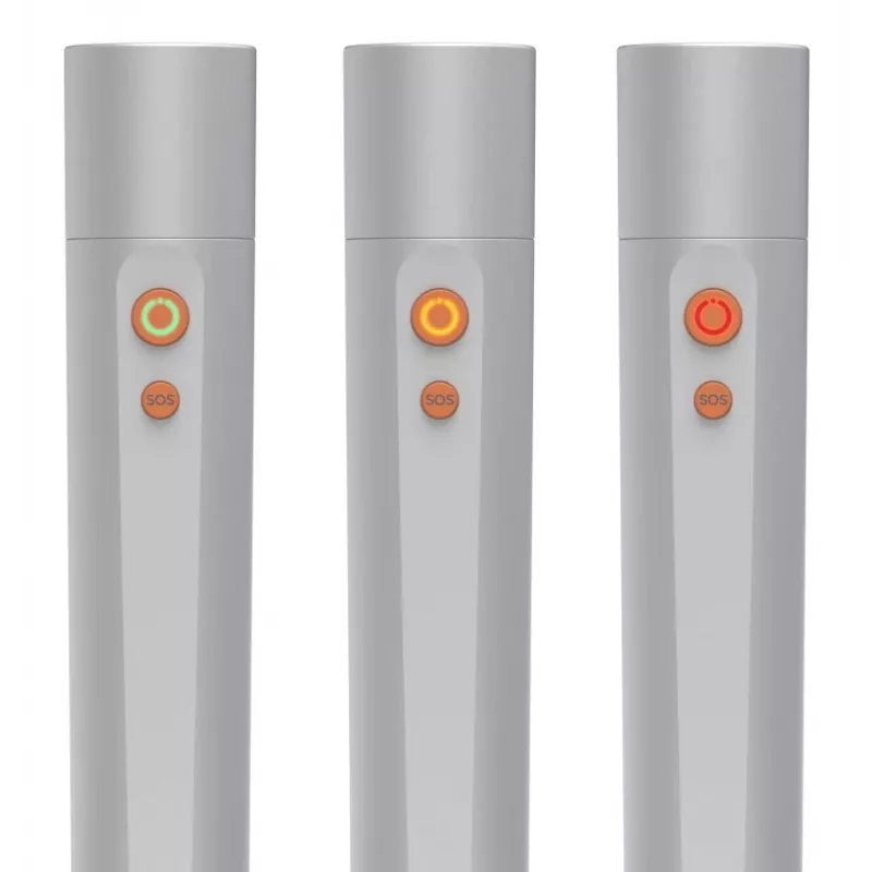 Rankinis žibintuvėlis Hama FL350-C sidabrinis LED 3W įkraunamas per USB