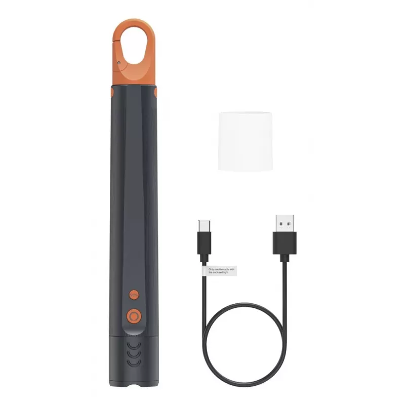 Įkraunamas LED žibintuvėlis HAMA FLX1200-C – aliuminis, atsparus smūgiams, 4 režimai + SOS