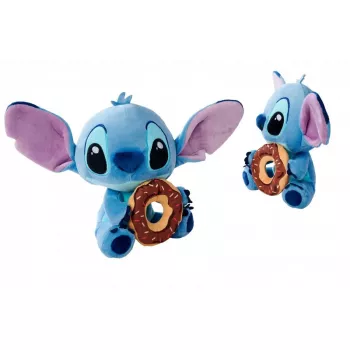 Minkštas žaislas SIMBA Mascot Stitch su spurgute 25 cm pliušinė figūrėlė