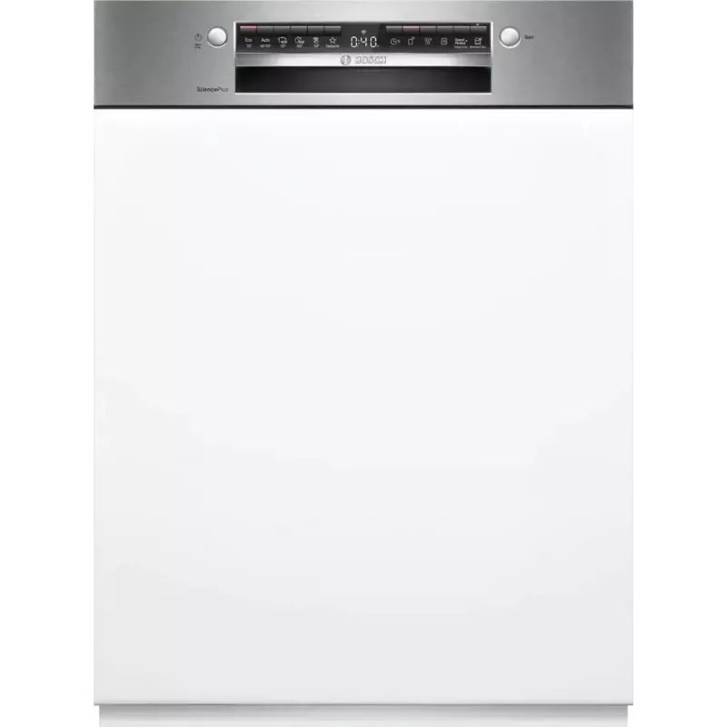 Įmontuojamas indaplovė Bosch SMI4ECS28E — 14 komplektų, 6 programos, A energijos klasė, 42 dB