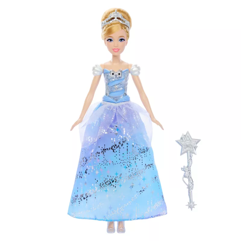 Lėlė Disney Princess Enchanted Ballgown Pelenė su šviesomis ir garsu, įkvėpta filmo