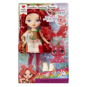 Rainbow High Littles Magiškosios fėjos lėlė – Apple (Raudona)
