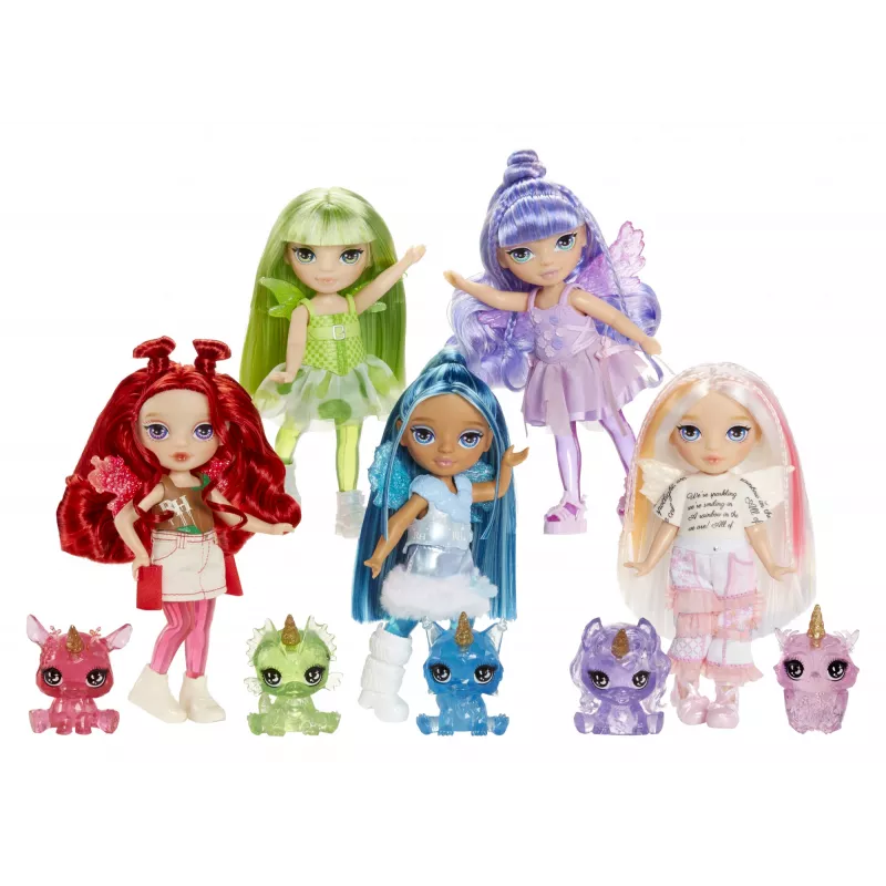 Rainbow High Littles Magiškosios fėjos lėlė – Apple (Raudona)