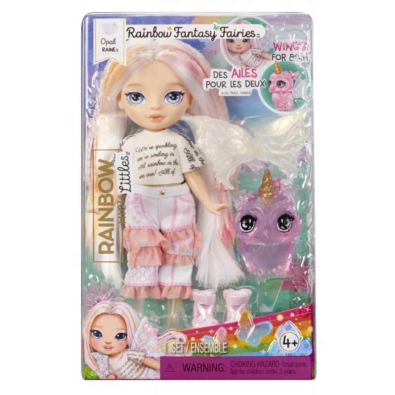 Rainbow High Littles Fantasy Fairy Lėlė – Opal (Vaivorykštinė)