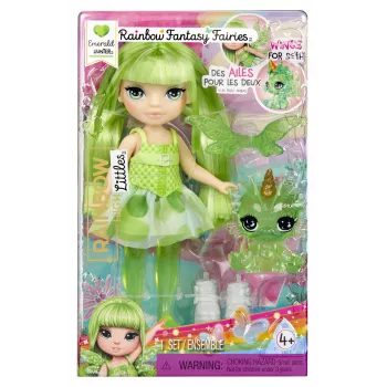 Rainbow High Littles Rainbow Fantasy Fairies Lėlė – Emerald (Žalia)