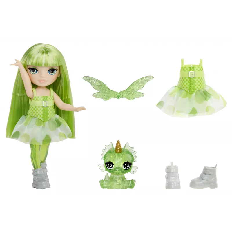 Rainbow High Littles Rainbow Fantasy Fairies Lėlė – Emerald (Žalia)