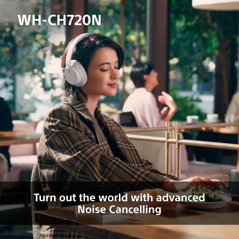 Belaidės ausinės Sony WH-CH720N su triukšmo slopinimu