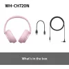 Belaidės ausinės Sony WH-CH720N su triukšmo slopinimu