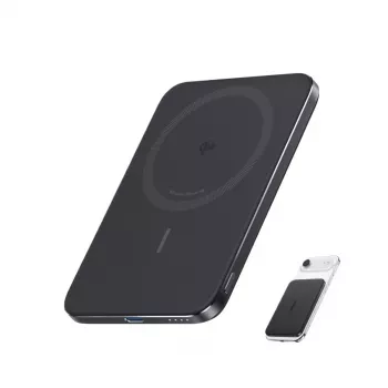 ANKER Nano MagGo A1665H11 belaidis magnetinis power bank 5000 mAh 15 W juodas