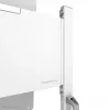 Neomounts FL50-515WH1 vežimėlis Samsung Flip 55–65 colių ekranams, sukamas, reguliuojamo aukščio, baltas